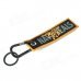Fly Eagle + "NAVY SEALS" Word Pattern Keychain - Black + Earthy