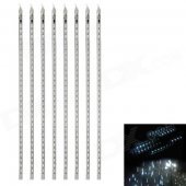 8-Tube 8 x 30 LED White Meteor Rain Light for Tree Decoration (100~240V)