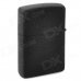 Earth Classical Matte Windproof Fuel Lighter - Black- Black