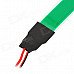 Car / Motorcycle Decorative Flexible EL Cold Light Flat Strip Lamp w/ Drive - Green (3V)