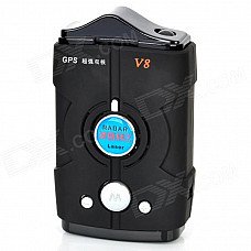 1.5'' Display Car Radar Detector w/ Car Charger - Black (12V / Russian) 1.5'' Display Car Radar Detector w/ Car Charger - Black (12V / Russian)