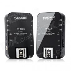 Yongnuo YN-622C Wireless E-TTL Flash Trigger Transceiver Set for Canon EOS DSLR - Black (2 PCS) Yongnuo YN-622C Wireless E-TTL Flash Trigger Transceiver Set for Canon EOS DSLR - Black (2 PCS)
