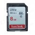 Genuine SanDisk Ultra SDHC Class 10 200X Memory Card - Black + Red (8GB) Genuine SanDisk Ultra SDHC Class 10 200X Memory Card - Black + Red (8GB)