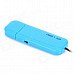 3.5mm USB FM Transmitter Car Music Player for Iphone / Ipad / MP3 - Blue 3.5mm USB FM Transmitter Car Music Player for Iphone / Ipad / MP3 - Blue