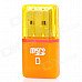 Diamond High-Speed USB 2.0 Micro SD SDHC TF Card Reader - Orange (Max. 32GB) Diamond High-Speed USB 2.0 Micro SD SDHC TF Card Reader - Orange (Max. 32GB)