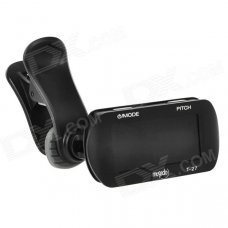 T27 Universal Clip Tuner for Guitar / Bass / Violin / Ukulele - Black (1 x CR2032) T27 Universal Clip Tuner for Guitar / Bass / Violin / Ukulele - Black (1 x CR2032)