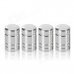 Aluminum Alloy Car Tire Valve Caps - Silver (4 PCS)