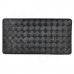 Cat Eye Style Silicone Non-Slip Mat Cushion for Vehicles - Black