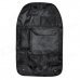 Car Seat Back Pocket-Storage Organizer Bag - Black