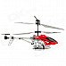 Rechargeable 4-CH IR Remote Controlled R/C Helicopter w/ Gyro - Red Rechargeable 4-CH IR Remote Controlled R/C Helicopter w/ Gyro - Red