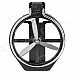 Foldaway Plastic Car Drink Cup Holder w/ Mini Fan - Black Foldaway Plastic Car Drink Cup Holder w/ Mini Fan - Black