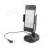0.8" LCD 360' Rotating Car Charger Smart Stand w/ Hands-Free / FM Transmitter - Black (DC 12~24V) 0.8" LCD 360' Rotating Car Charger Smart Stand w/ Hands-Free / FM Transmitter - Black (DC 12~24V)