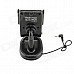 0.8" LCD 360' Rotating Car Charger Smart Stand w/ Hands-Free / FM Transmitter - Black (DC 12~24V) 0.8" LCD 360' Rotating Car Charger Smart Stand w/ Hands-Free / FM Transmitter - Black (DC 12~24V)