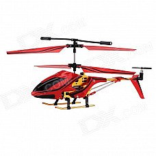 Rechargeable 3-CH IR Remote Control R/C Helicopter - Red Rechargeable 3-CH IR Remote Control R/C Helicopter - Red