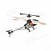 Rechargeable Alloy 3-CH Iphone / Ipad / Ipod Remote Control R/C Helicopter w/ Gyroscope - Orange Rechargeable Alloy 3-CH Iphone / Ipad / Ipod Remote Control R/C Helicopter w/ Gyroscope - Orange
