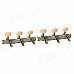 Folk Guitar String 3-Machine-Head Tuners - Silver (Pair)