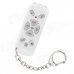 Ultra-Fast Auto Code Search Universal Mini TV Remote Keychain with LED Flashlight