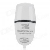 SIYOTEAM SY-U38 USB 2.0 Micro SD / TF Card Reader - White (Max. 32GB)