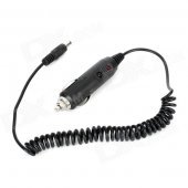 Car Cigarette Lighter Power Adapter for GPS / Tablets + More - Black