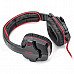 SADES SA-901 USB 2.0 Headphone w/ Microphone - Black + Red (270cm) SADES SA-901 USB 2.0 Headphone w/ Microphone - Black + Red (270cm)