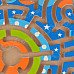 Wooden Magnetic Labyrinth Maze Educational Game Toy
