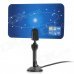 UHF / VHF Digital Indoor TV Antenna for HDTV / STB - Blue + Black
