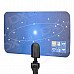 UHF / VHF Digital Indoor TV Antenna for HDTV / STB - Blue + Black