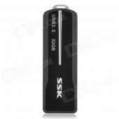 SSK SFD201 Flexible USB 3.0 Flash Drive - Black (32GB)