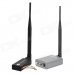 2.5GHz 2W Wireless Transmitter Receiver Kit - Silver + Black