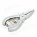 Needle-Nose Pliers Style Butane Gas Lighter - Silver