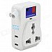 Wireless AC Outlet Switch Socket w/ Remote Control - White Wireless AC Outlet Switch Socket w/ Remote Control - White
