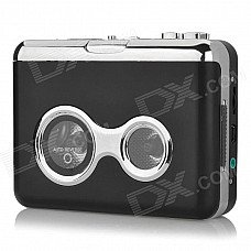 BFQ-03 USB Cassette Capture - Silver + Black (2 x AA) BFQ-03 USB Cassette Capture - Silver + Black (2 x AA)