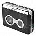 BFQ-03 USB Cassette Capture - Silver + Black (2 x AA) BFQ-03 USB Cassette Capture - Silver + Black (2 x AA)
