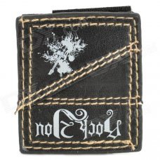 Genuine Leather Guitar Pick Bag - Black Genuine Leather Guitar Pick Bag - Black