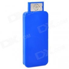USB Rechargeable Electronic Cigarette Lighter - Blue USB Rechargeable Electronic Cigarette Lighter - Blue