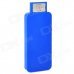 USB Rechargeable Electronic Cigarette Lighter - Blue USB Rechargeable Electronic Cigarette Lighter - Blue