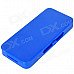 USB Rechargeable Electronic Cigarette Lighter - Blue USB Rechargeable Electronic Cigarette Lighter - Blue