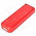USB Rechargeable Electronic Cigarette Lighter - Red USB Rechargeable Electronic Cigarette Lighter - Red
