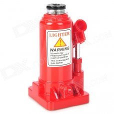 Jack Pattern Aluminum Alloy + Plastic Butane Gas Lighter - Red