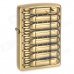 8 Rows Bombs Pattern Kerosene Oil Lighter - Bronze