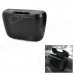Car Gadget Garbage Box Storage w/ Clip - Black