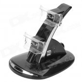 GTcoupe Stylish USB Powered Dual Wireless Controller Charger for PS3