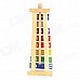 Wood Frame Glockenspiel Xylophone 8 Notes Aluminum Plate Musical Instrument Toys - Multicolored Wood Frame Glockenspiel Xylophone 8 Notes Aluminum Plate Musical Instrument Toys - Multicolored