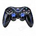Dualshock Wireless Bluetooth V3.0 Controller for Sony PS3 PlayStation 3 - Black + Blue