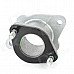 Motorcycle Aluminum Alloy Carburetor Connector for Honda CG125 / CG150 / CG200 - Silver