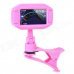 ENO ET-35 1.5" LCD Clip-On Guitar Metronome Tuner - Deep Pink (1 x CR2032) ENO ET-35 1.5" LCD Clip-On Guitar Metronome Tuner - Deep Pink (1 x CR2032)