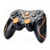 Dualshock Wireless Bluetooth V3.0 Controller for Sony PS3 PlayStation 3 - Black + Orange