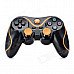 Dualshock Wireless Bluetooth V3.0 Controller for Sony PS3 PlayStation 3 - Black + Orange