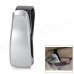 Universal Car Sunglasses Glasses Paper Clip - Silver + Black