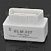 ELM327 OBDII V1.5 Bluetooth Auto Car Diagnostic Scan Tool - White ELM327 OBDII V1.5 Bluetooth Auto Car Diagnostic Scan Tool - White